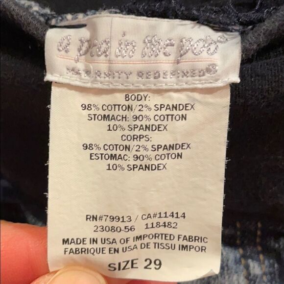 ✨A Pea in the Pod 7 for All Mankind denim skirt - Picture 5 of 9